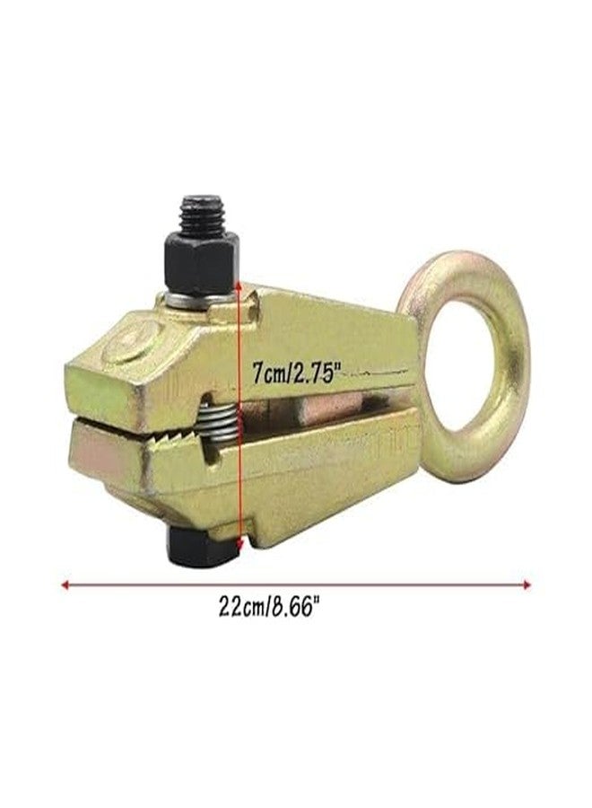 ISC Auto Body Collision Repair Tools 5 Ton Self Tightening Grips Pulling Clamp, Small Mouth, Frame Straightening Kit METAL - Image 2